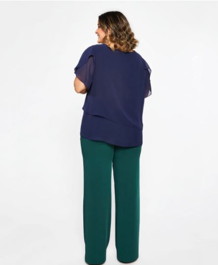 86902 Blusa Sobreposição
