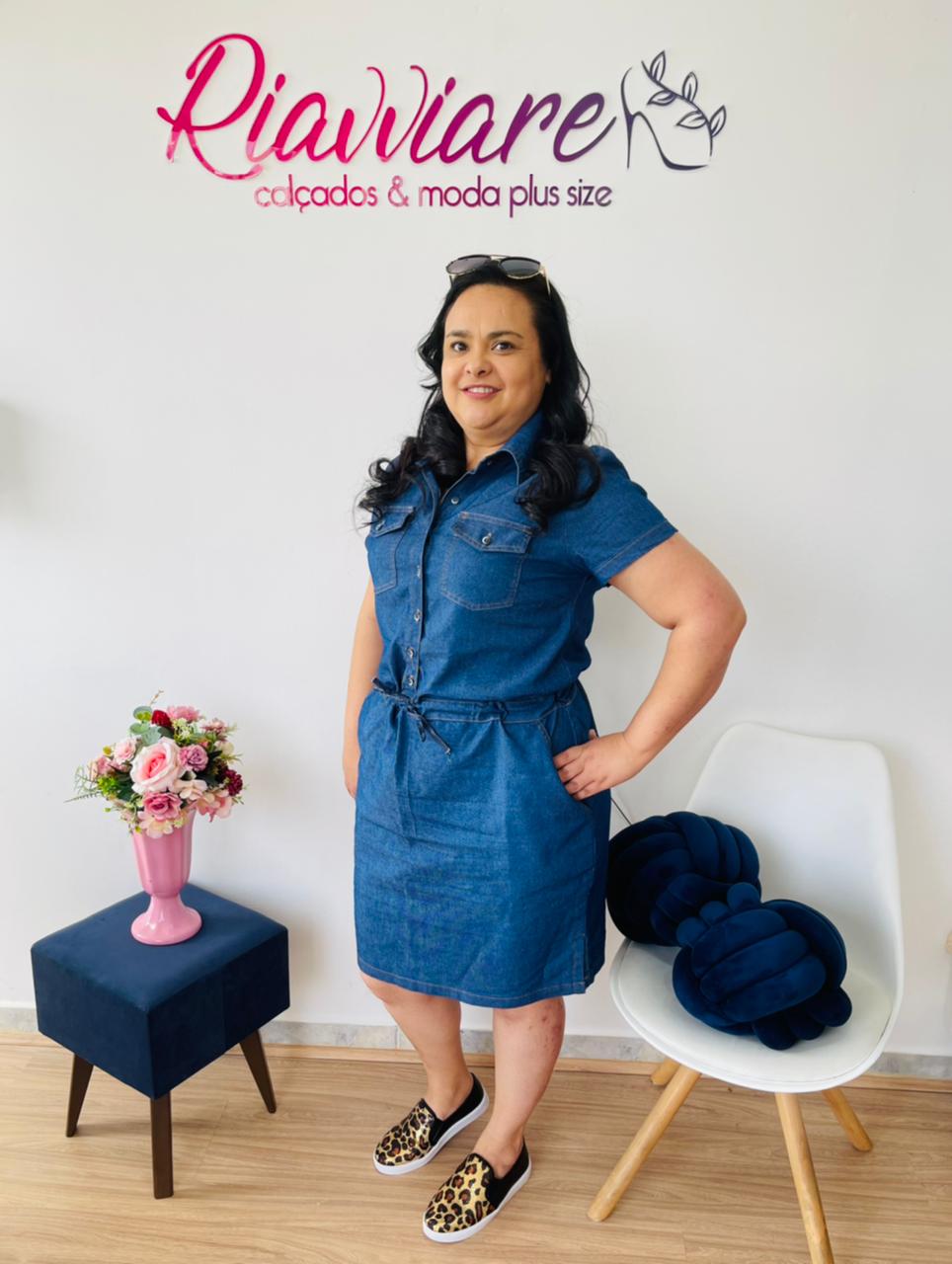 Vestido Jeans utilitário
