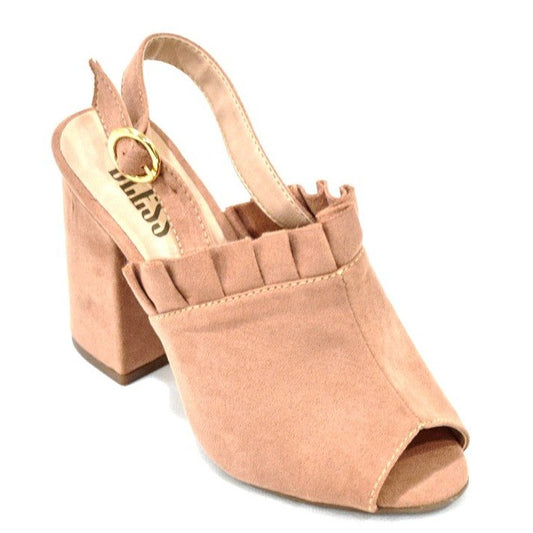 Ankle Boot Camurça Nude