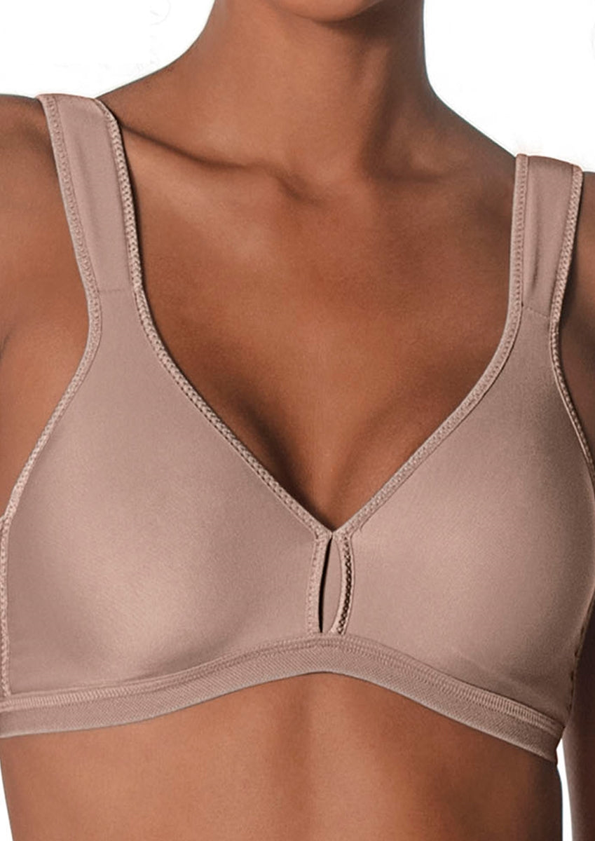 Sutiã sem Aro e sem Bojo Olimpo Conforto Demillus Nude