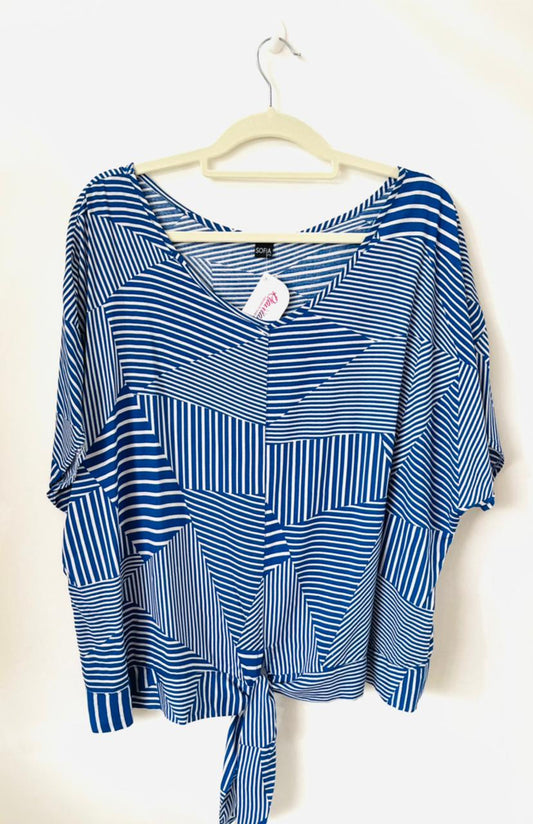 9910 Blusa Listras Nó
