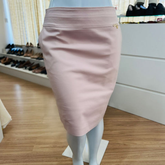 5452 Saia Lapis Manchester com recorte no cos rose