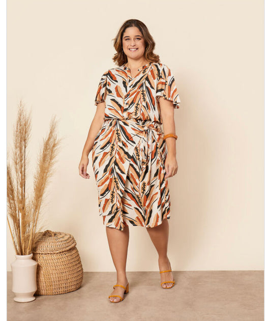 Vestido Plus Size Em Malha