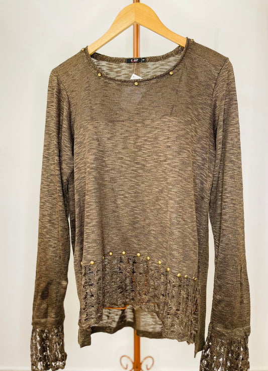 2004 Blusa Renda Braços